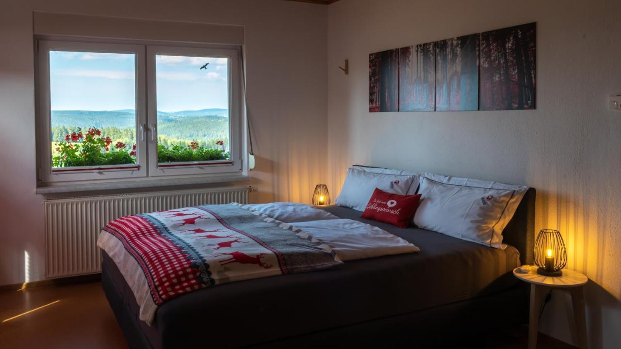 Ferienwohnung Fuchsbau Im Eg Des Ferienhauses Falkenhoehe Oberweißbach Exteriér fotografie