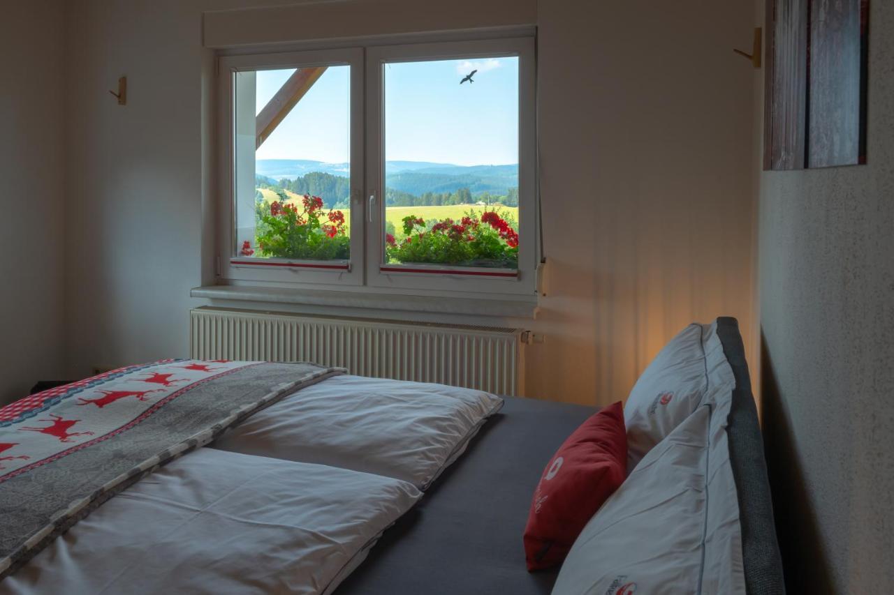 Ferienwohnung Fuchsbau Im Eg Des Ferienhauses Falkenhoehe Oberweißbach Exteriér fotografie